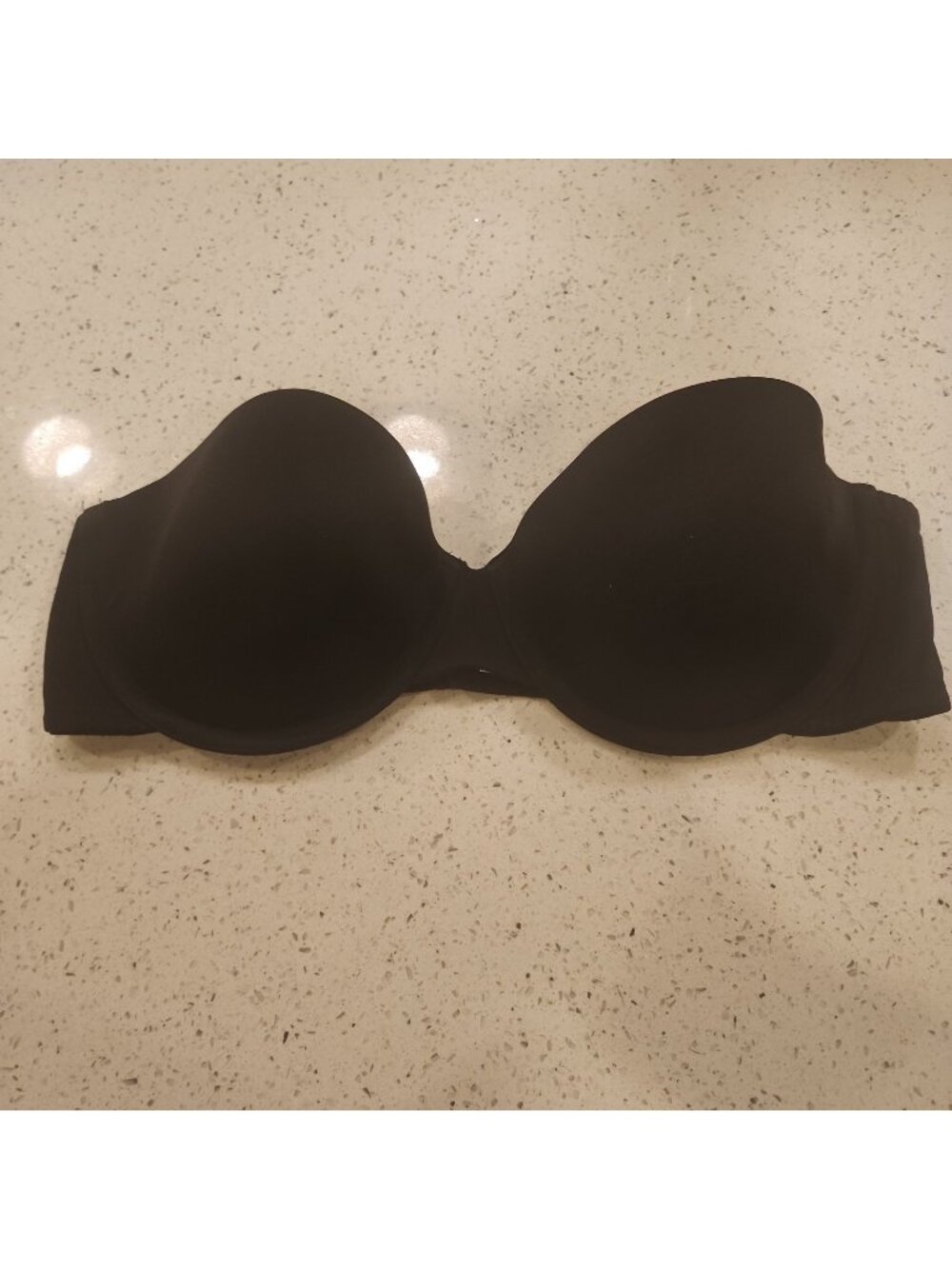 Sweet Nothings Maidenform Strapless Bra 36C Black Underwire *no Straps